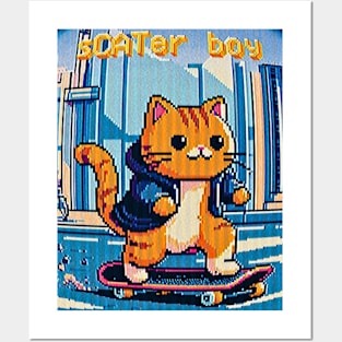 sCATer Boy Posters and Art